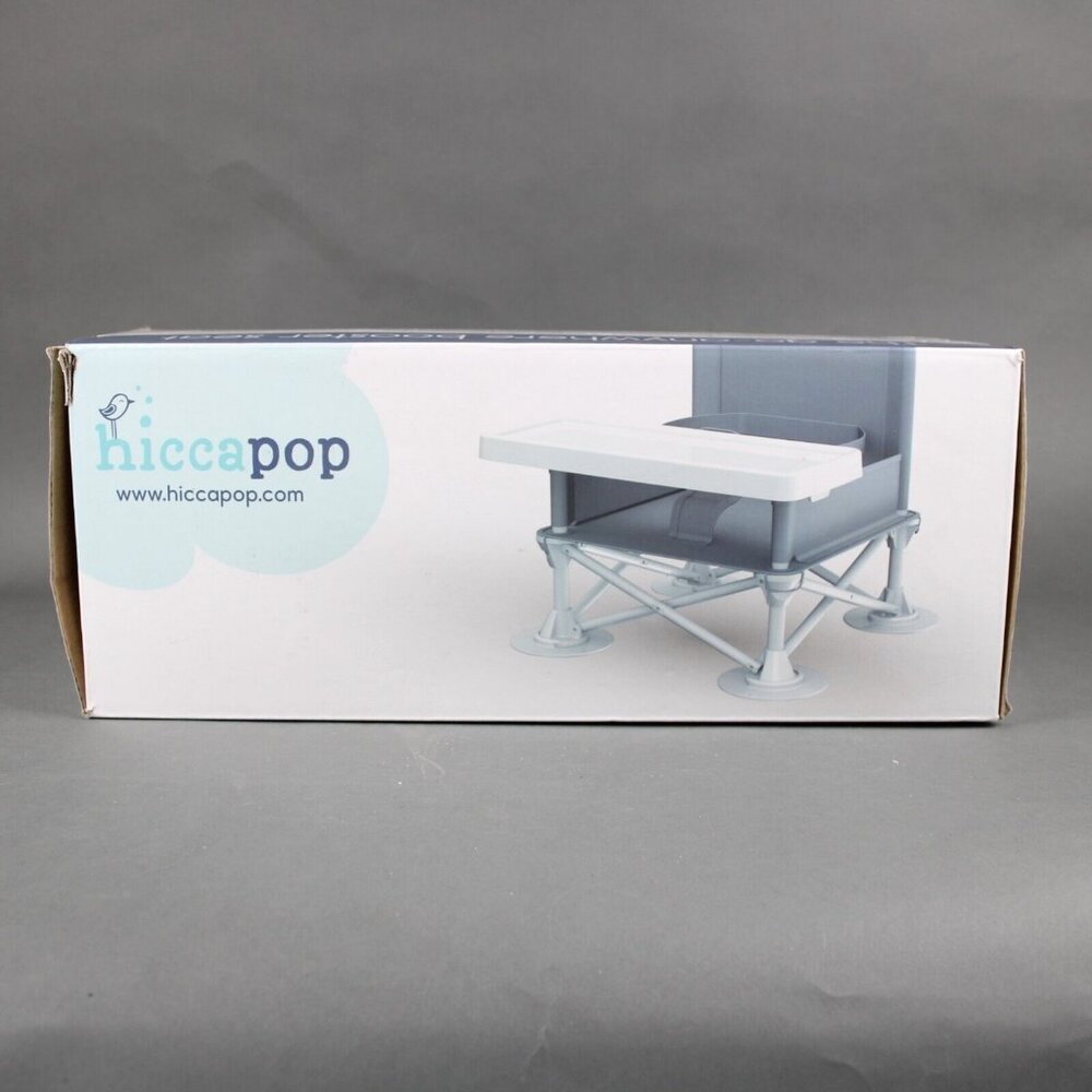 Hiccapop AS IS MISSING SEAT STRAPS On The Go Anywhere Booster Seat High Chair - Picture 12 of 16